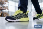 Zapatilla de seguridad deportiva Sidney S1P ESD con puntera composite KPU para uso intensivo | Tallas de la 36 a la 47 - Cofan