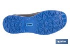 Zapato de seguridad deportivo Gante S3L FO SR ESD | Puntera de composite y plantilla antiperforación | Suela antideslizante | Disponible desde la talla 37 hasta la 47 - Cofan