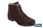 TREKKING BOOT | DARK BROWN | HYDROPHOBIC LEATHER | SELLA MODEL | NON-SLIP SOLE