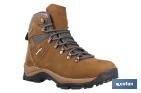 Brown hiking boot | Available sizes from 37 to 47 (EU) | Nobuck leather | Suitable for trekking - Cofan