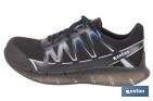 Zapato de seguridad deportivo S2 Wings Bolt | Sin metal | Puntera de composite | Suela antideslizante | Disponible desde la talla 35 hasta la 47 - Cofan