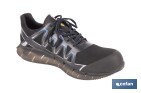 Zapato de seguridad deportivo S2 Wings Bolt | Sin metal | Puntera de composite | Suela antideslizante | Disponible desde la talla 35 hasta la 47 - Cofan