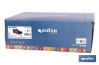 Zapato de seguridad deportivo S2 Wings Bolt | Sin metal | Puntera de composite | Suela antideslizante | Disponible desde la talla 35 hasta la 47 - Cofan