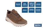 Zapatilla de trekking impermeable Infanto | Piel de serraje con suela de Phylon y TPR | Disponible desde la talla 39 hasta la 46 - Cofan