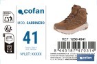 Bota de trekking impermeable modelo Sardinero | Piel de serraje con suela de Phylon y TPR | Disponible desde la talla 39 hasta la 46 - Cofan
