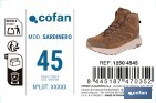 Bota de trekking impermeable modelo Sardinero | Piel de serraje con suela de Phylon y TPR | Disponible desde la talla 39 hasta la 46 - Cofan