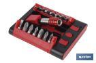 Kit of 1/4" bits - Cofan