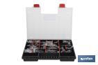 Maletín Surtido Pasadores Elásticos DIN-1481 (Caja con 2.350 Unds) - Cofan