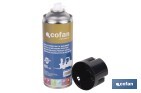 Molybdenum disulphide 400ml | Multipurpose lubricant of extreme pressure | Aerosol resistant to rust, humidity and corrosion - Cofan