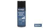 Spray di zinco a freddo | Bomboletta da 400 ml | Smalto spray con zinco | Argentato | Protegge il metallo - Cofan