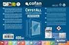 Limpiacristales en aerosol universal | Envase de 400 ml con efecto desengrasante | Fórmula antimarcas - Cofan