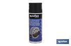 Pintura negra mate especial protectora 400 ml | Removible Vinílica | Pintura aplicación fácil - Cofan