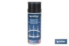 Tinta em Spray | Efeito forja | Cor Preto ou Cinza | Embalagem de 400 ml - Cofan