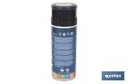 Peinture en spray | Effet fer forgé | Couleur noire ou grise | Emballage de 400 ml - Cofan