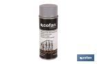 Peinture en spray sous-couche | Couleur grise | Antioxydant | Emballage de 400 ml - Cofan