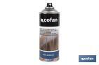 Vernice spray | Opaca o brillante | Bomboletta da 400 ml | Trasparente - Cofan