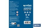Cola para PVC | Embalagem de 250 ml | Translúcido - Cofan