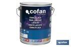 Water-based lacquer | Available in various colours | Paint buckets available in different sizes - Cofan