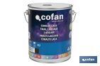 Water-based lacquer | Available in various colours | Paint buckets available in different sizes - Cofan