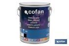 Water-based lacquer | Available in various colours | Paint buckets available in different sizes - Cofan