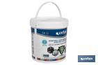 Antibacterial plastic paint with silver ions | Available in paint buckets of 4 or 12 litres | White - Cofan