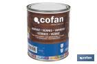 Boat varnish | Colourless paint | Paint bucket available in various sizes - Cofan