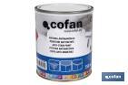 Anti-stain solvent-based paint | Suitable for removing stains | Available in different sizes - Cofan