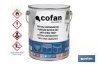 Anti-stain solvent-based paint | Suitable for removing stains | Available in different sizes - Cofan