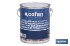 Peinture piscines caoutchouc chloré | Couleur bleue clair et bleu foncé | Capacité 5 kg - Cofan