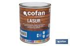 Water-based lasur | Matt finish | Available in different sizes and colours - Cofan