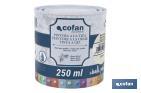 Pittura al gesso chalk paint | Ideale per restaurare e decorare mobili | Diverse capacità | Vari colori  - Cofan