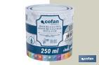 Tinta a giz | Chalk paint | Adequada para restauro e decoração de moveis | Diferentes capacidade | Várias cores  - Cofan