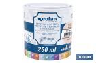 Peinture à la craie chalk paint | Convient pour la restauration et la décoration de meubles | Différentes capacités | Plusieurs couleurs  - Cofan