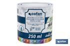 Pittura al gesso chalk paint | Ideale per restaurare e decorare mobili | Diverse capacità | Vari colori  - Cofan