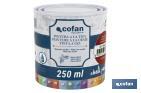 Tinta a giz | Chalk paint | Adequada para restauro e decoração de moveis | Diferentes capacidade | Várias cores  - Cofan