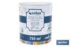 Pintura a la tiza chalk paint | Adecuada para restauración y decoración de muebles | Diferentes capacidades | Varios colores - Cofan