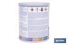 Pintura antihumedad sintética blanca satinada | Protección para paredes y techos | Capacidad: 750 ml y 4 L - Cofan