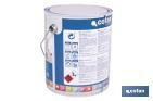 Pintura antihumedad sintética blanca satinada | Protección para paredes y techos | Capacidad: 750 ml y 4 L - Cofan