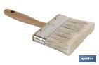 FIBRE PAINT BRUSH 3'' OR 5" | PROFESSIONAL QUALITY FOR PAINTING WORKS | FOR SMOOTH AND FINE FINISH PAINTING