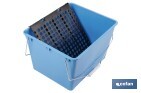 PAINT SCUTTLE WITH TRAY | METAL HANDLES INCLUDED | INTENDED FOR PROFESSIONAL USE