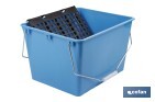 Paint scuttle with tray | Metal handles included | Intended for professional use - Cofan