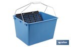 Paint scuttle with tray | Metal handles included | Intended for professional use - Cofan