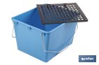 Paint scuttle with tray | Metal handles included | Intended for professional use - Cofan