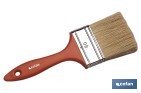 Brush with double thickness | Ergonomic handle | Made of polypropylene - Cofan