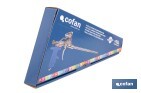 Polyurethane Ultra foam applicator gun | Ergonomic handle | Size: 18cm x ø2mm - Cofan