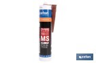 MS polymer sealant | Available in different colours | Cartridge of 290ml - Cofan