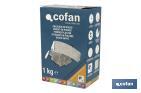 Powder filler | Indoor use | Available in 1kg or 5kg - Cofan