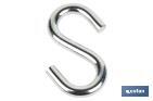 "S" ZINC COATED HOOK