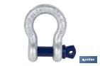 Grillete Lira Alta Resistencia Galvanizado - Cofan
