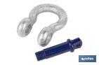Grillete Lira Alta Resistencia Galvanizado - Cofan